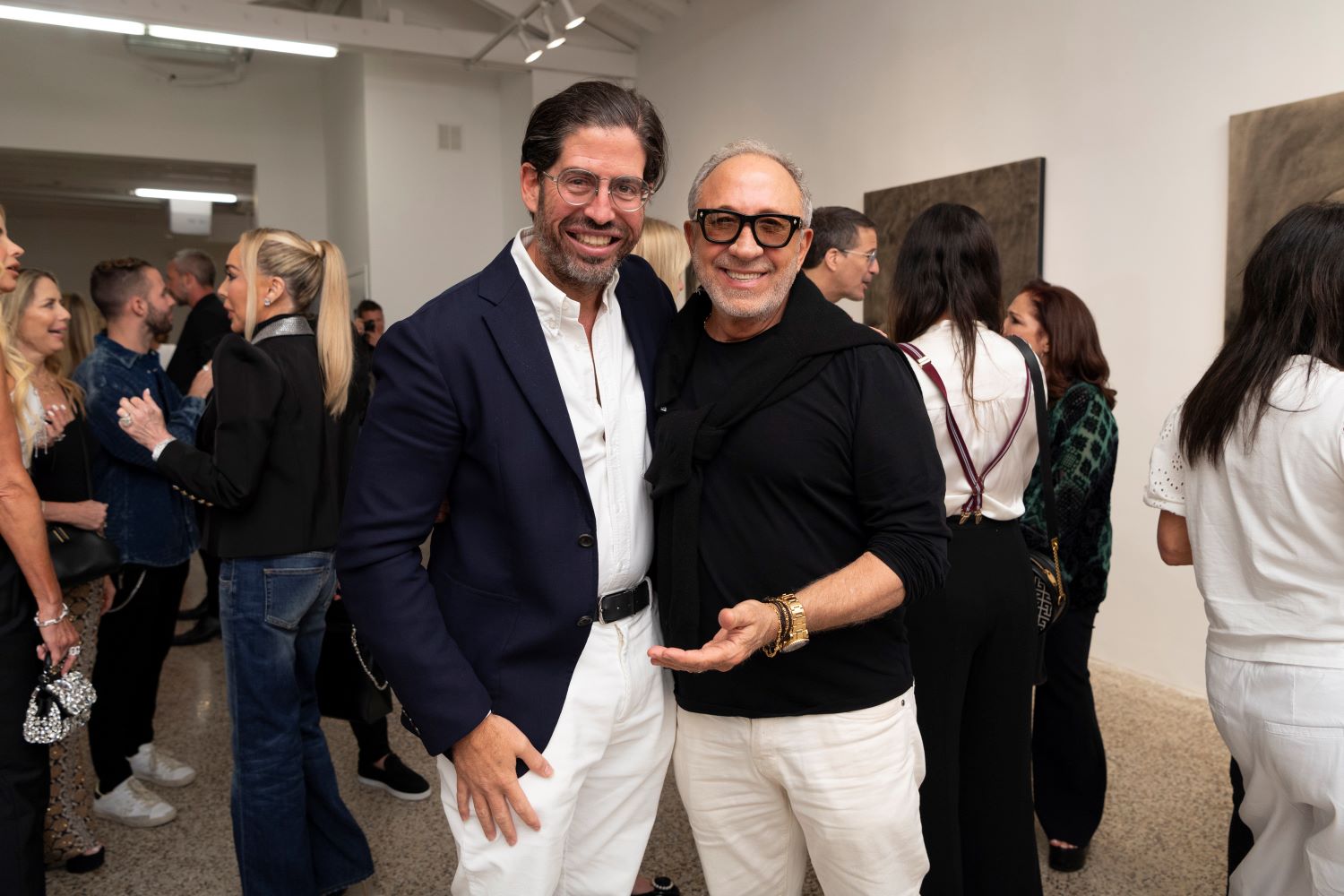 David Martin & Emilio Estefan. PC:@WorldRedEye