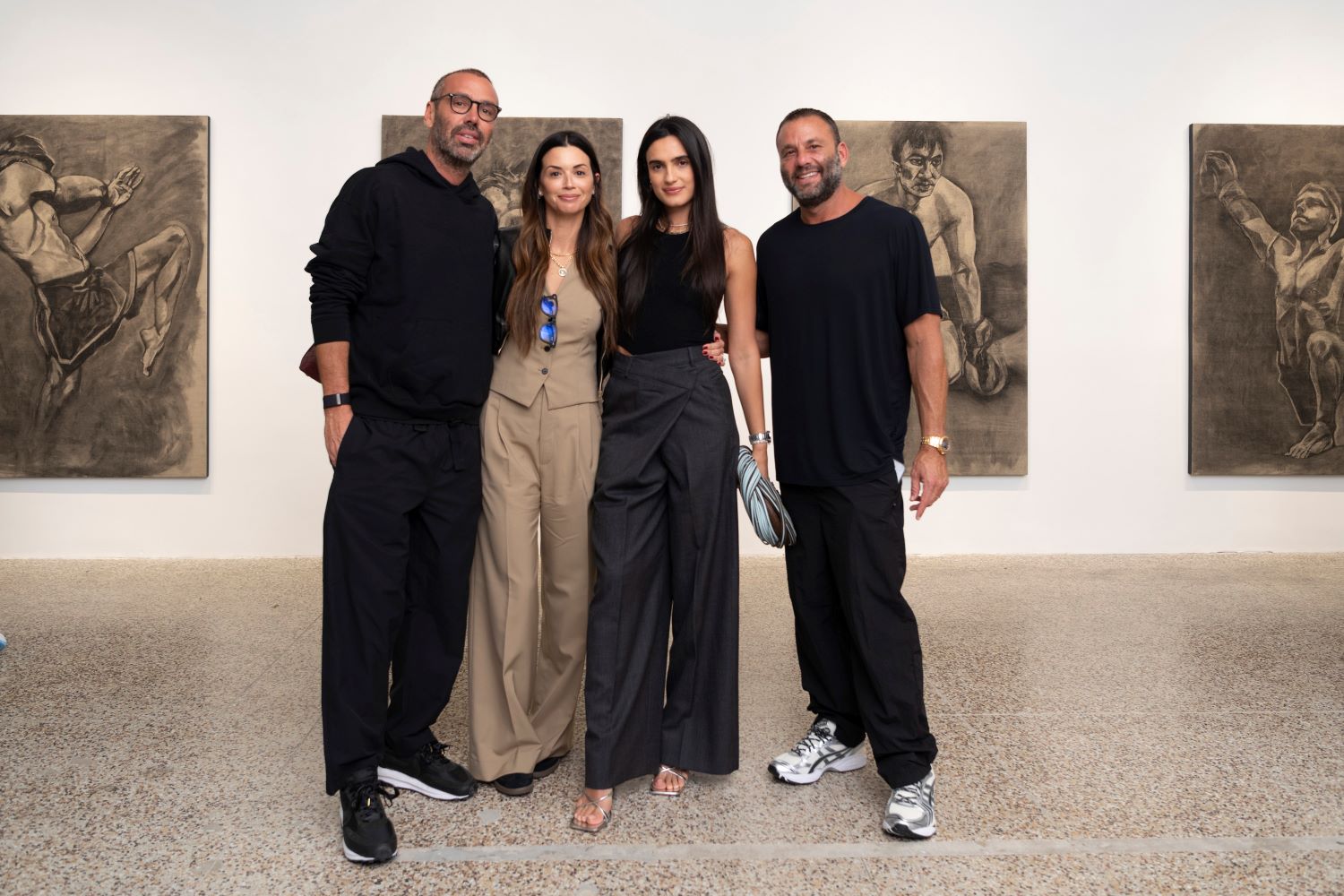 Alex Pirez, Carolina Pirez, Isabela Rangel Grutman & David Grutman