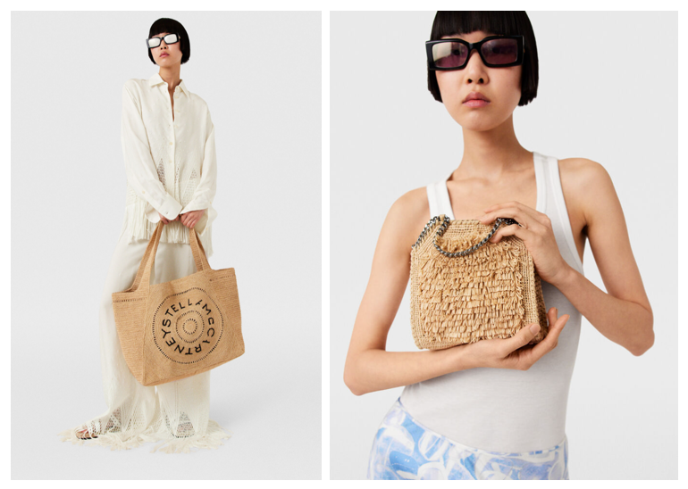 Stella McCartney Raffia Bags