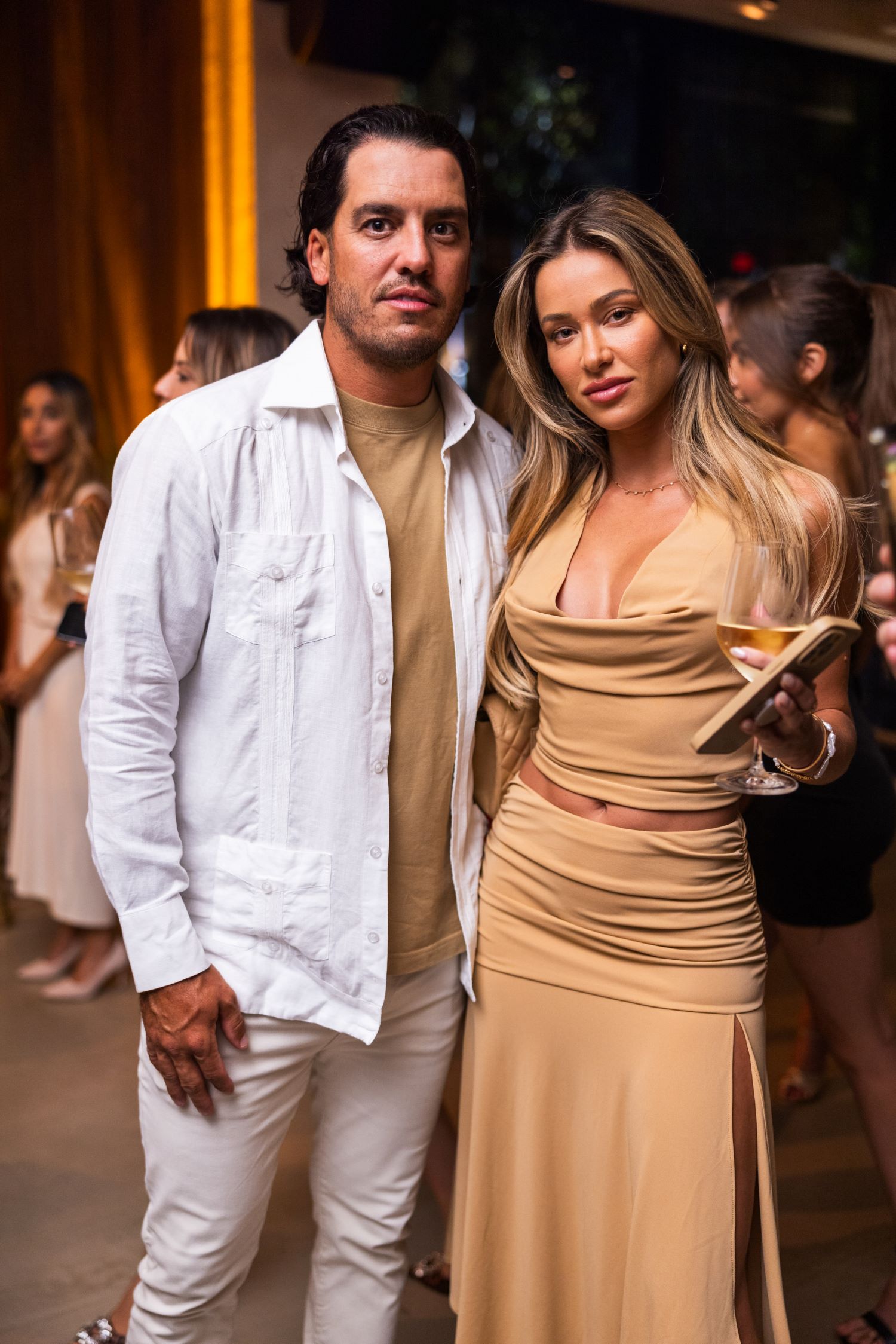 Andres Fanjul & Cindy Prado. Photo Credit Richard Alvarez-WRE for CASA NEOS by Riviera Dining Group.