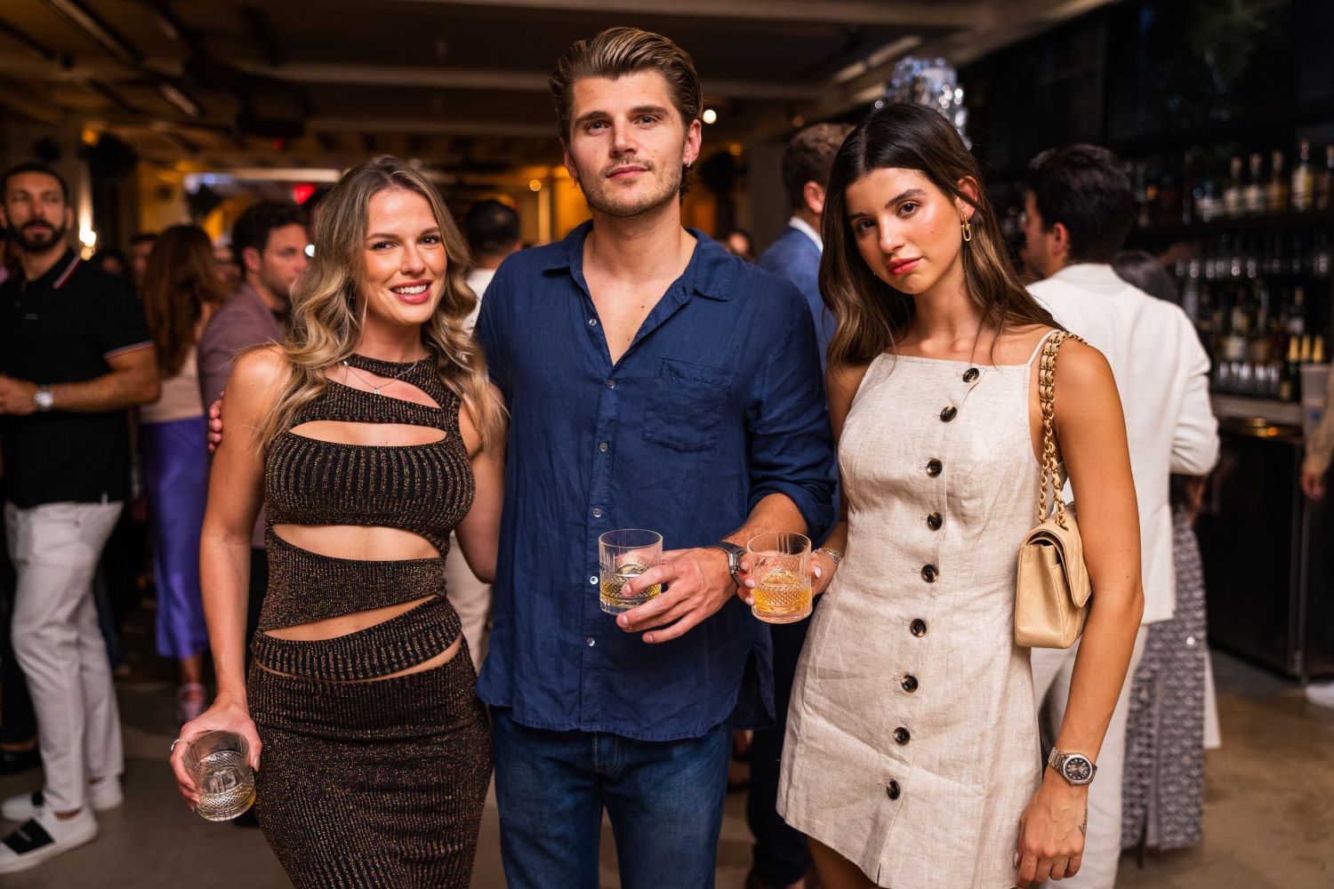 Bettina Nagy, Twan Kuyper, & Maria Carla Ballina. Photo Credit Richard Alvarez-WRE for CASA NEOS by Riviera Dining Group.