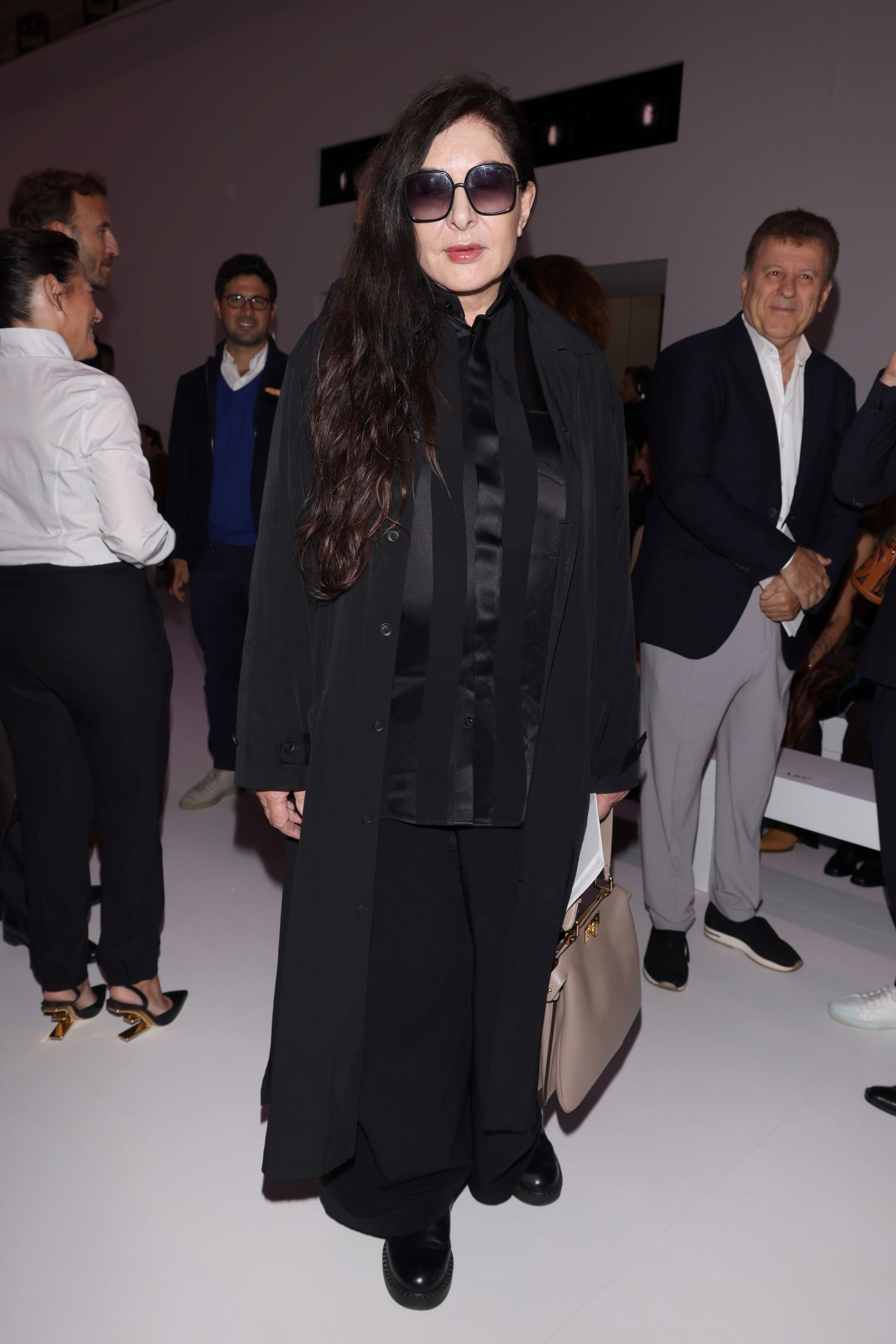 Marina Abramović_at Fendi Womenswear SS25 Show.