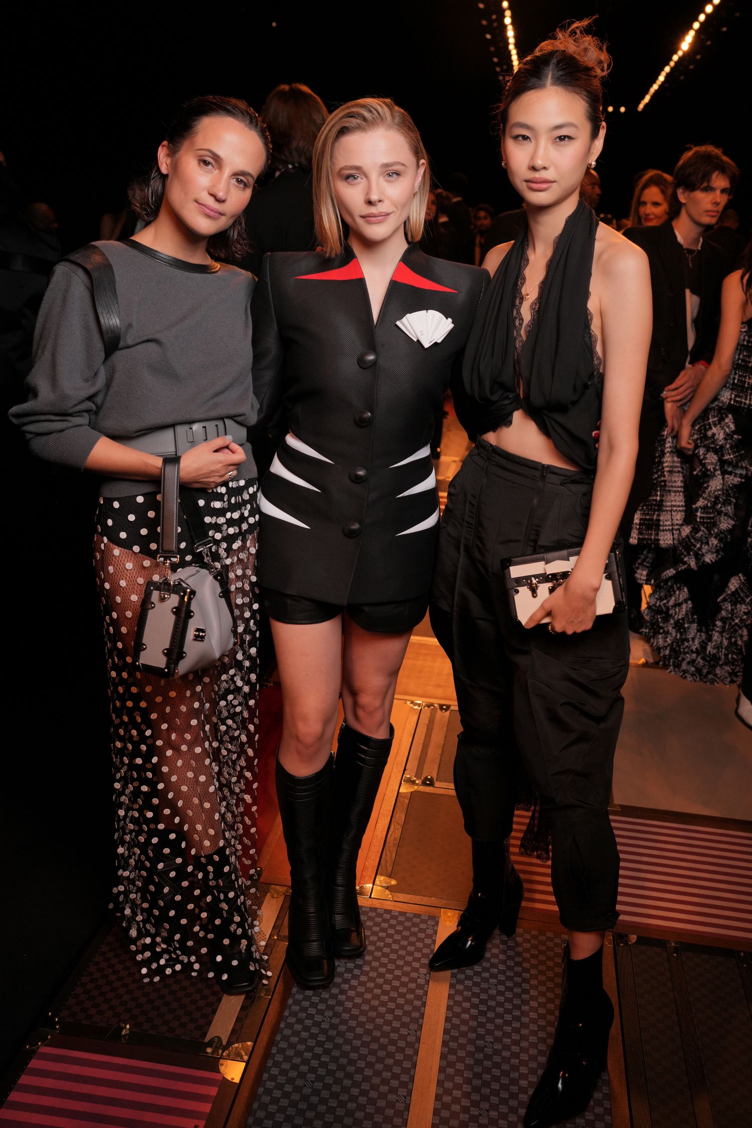 ALICIA VIKANDER, CHLOË GRACE MORETZ, AND HOYEON.