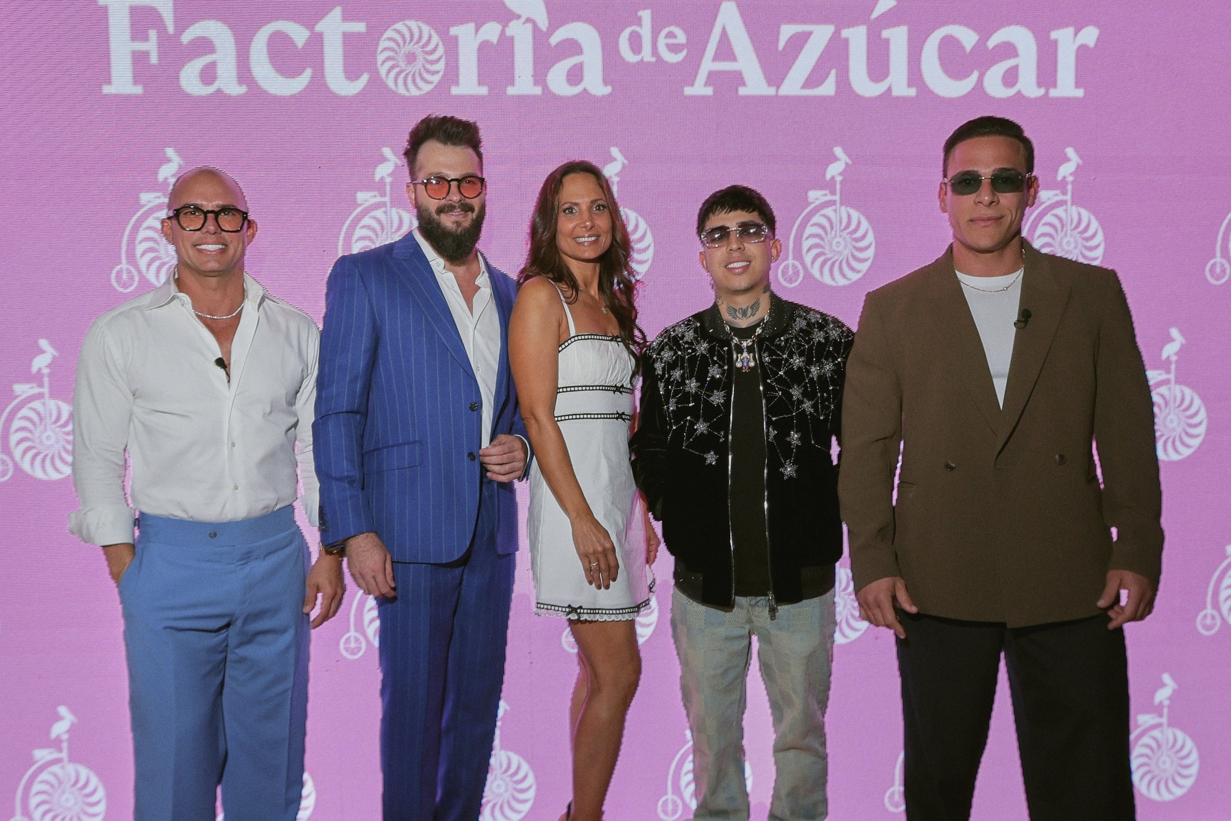 Rasiel Reyes, Carlos Cruz, Charissa Davidovici, Wescol, and Angel Sanchez | Factoría de Azúcar Miami