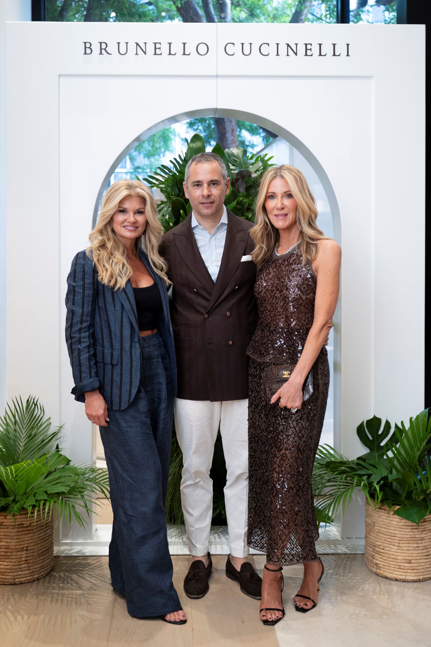 Brunello Cucinelli Miami 2025: Kelley Beaman, Luca Lisandroni, and Sissy Wilson Brunello Cucinelli Miami 2025: Kelley Beaman, Luca Lisandroni, and Sissy Wilson