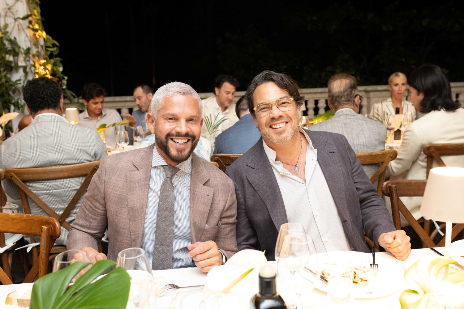 Brunello Cucinelli Miami 2025: Rodner Figueroa and Ernesto Mathies. Brunello Cucinelli Miami 2025: Rodner Figueroa and Ernesto Mathies.