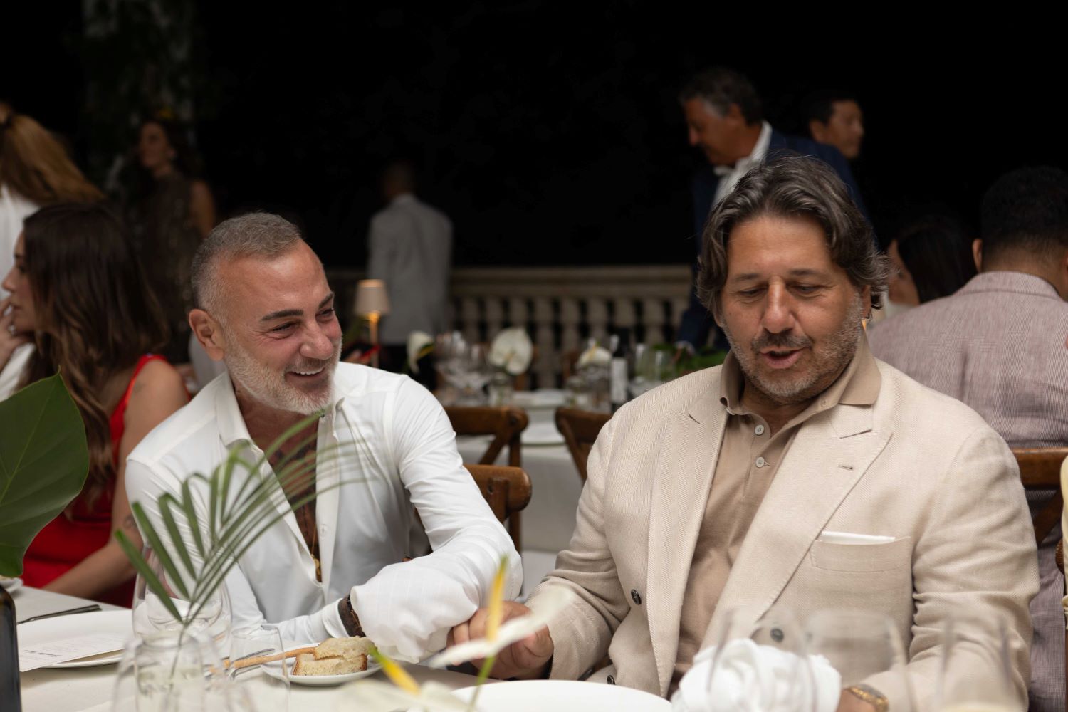 Gianluca Vacchi and Lamberto Tacoli Gianluca Vacchi and Lamberto Tacoli