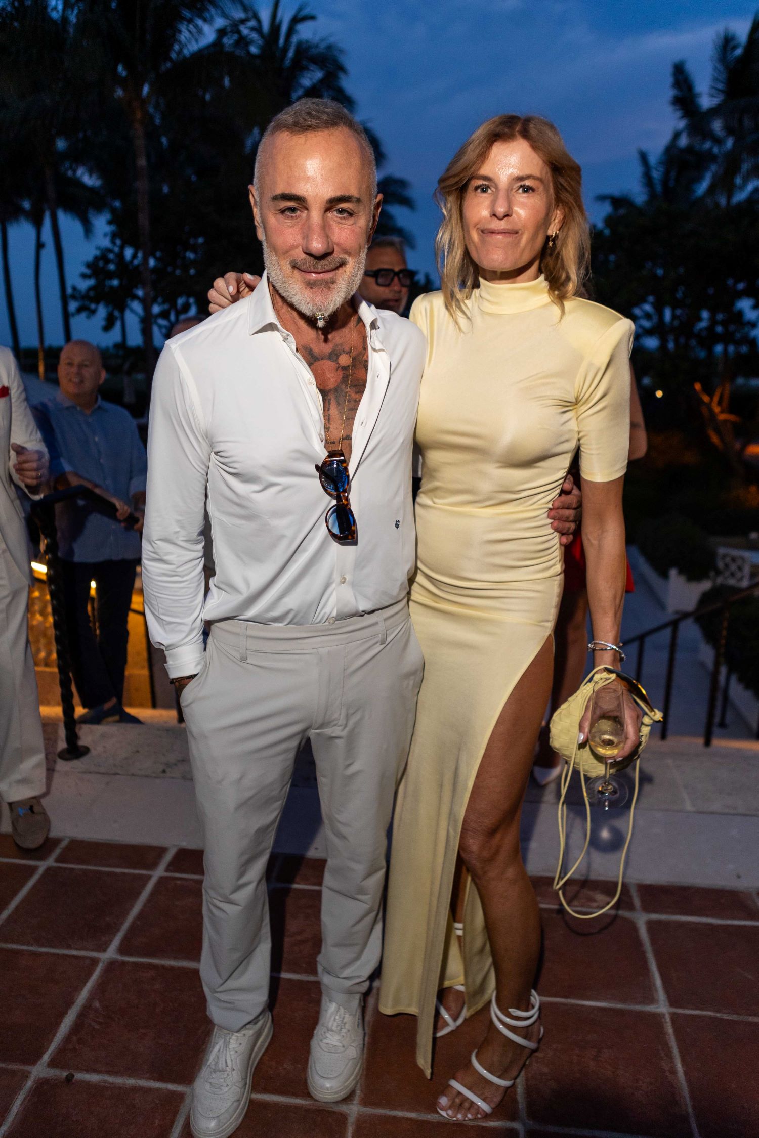 Gianluca Vacchi and Virgina Roldolfi Gianluca Vacchi and Virgina Roldolfi