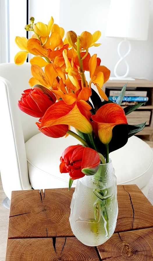 floral decor for small spaces