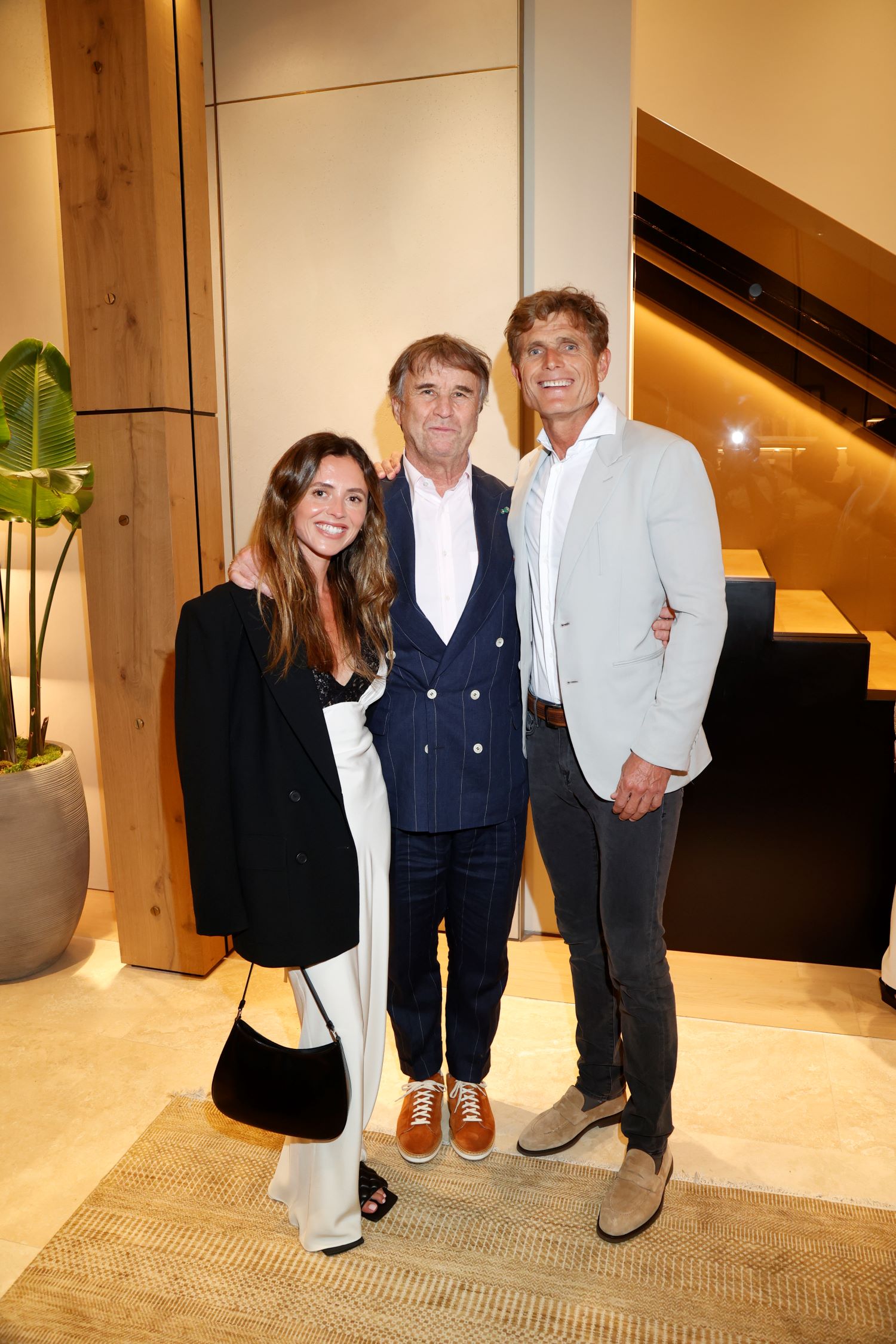 Brunello Cucinelli Event Eunice Shriver, Brunello Cucinelli & Anthony Shriver