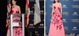 Nadia Ferreira Receives FIU’s FLARE OF FREEDOM Award at Prestigious Miami Celebration
