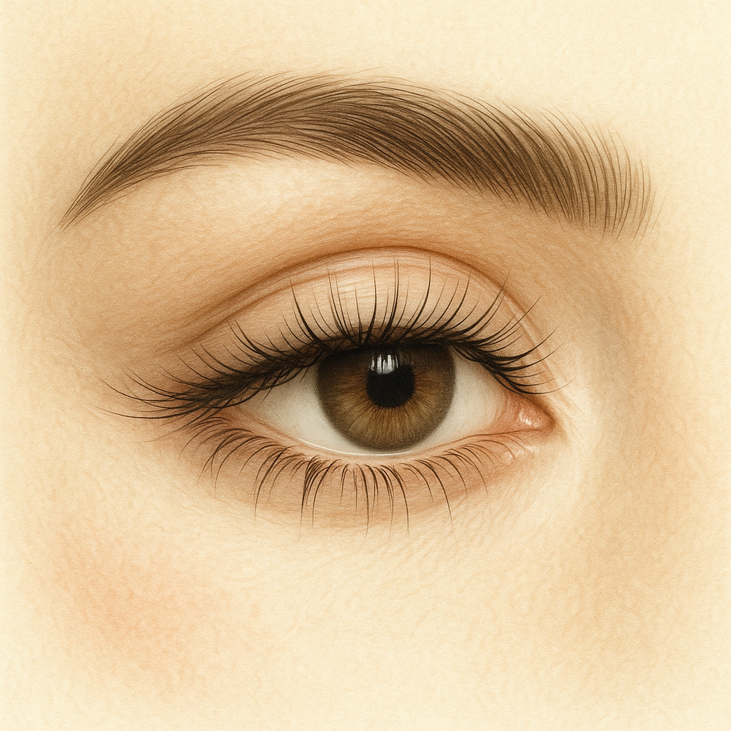 Wispy Natural Lashes: Effortless Elegance