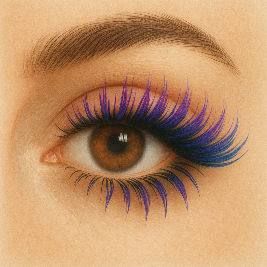 2025 Lash Trends Color Accents: Express Yourself: 2025 Lash Trends