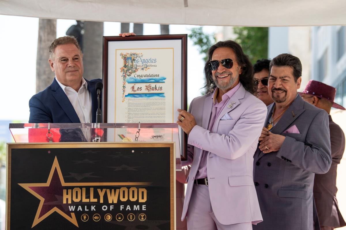 Marco Antonio Solís Makes History: Los Bukis Honored with a Star on the Hollywood Walk of Fame