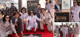 Marco Antonio Solís and Los Bukis honored with a Star on Hollywood Walk of Fame