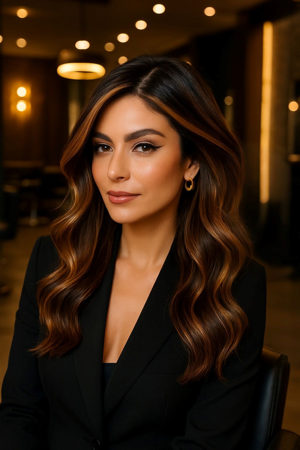 Brunette Brilliance: Elevate Your Brown Hair with Dimension