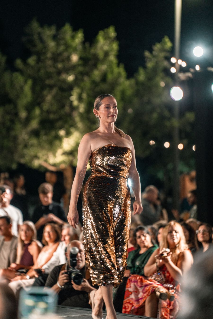 Elie Tahari Runway Show at St. Thomas University in Miami honoring female soldiers