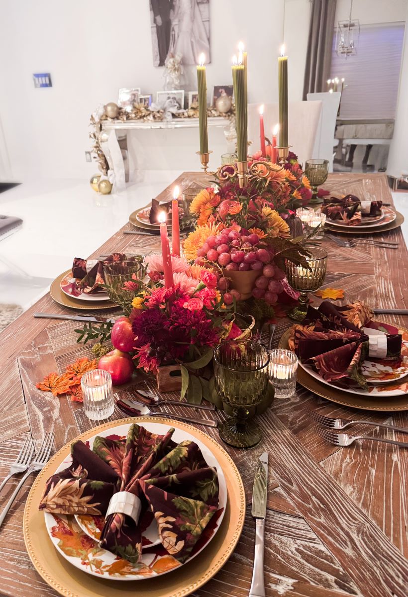 The Artistry of Thanksgiving: A High-Fashion Tablescape by Alegría Party Design