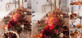 The Artistry of Thanksgiving: A High-Fashion Tablescape by Alegría Party Design
