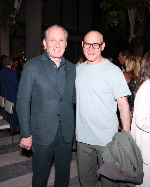 Ermenegildo Zegna and Craig Robins.