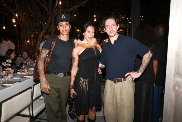 Mario Ayala, Mia Carucci, and Francesco Deiana