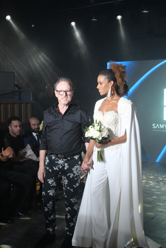 Fademy Fashion Week Art Basel Edition: Samy Gicherman. Fademy Fashion Week Art Basel Edition | Samy Gicherman: Denim Couture and High-Drama Elegance