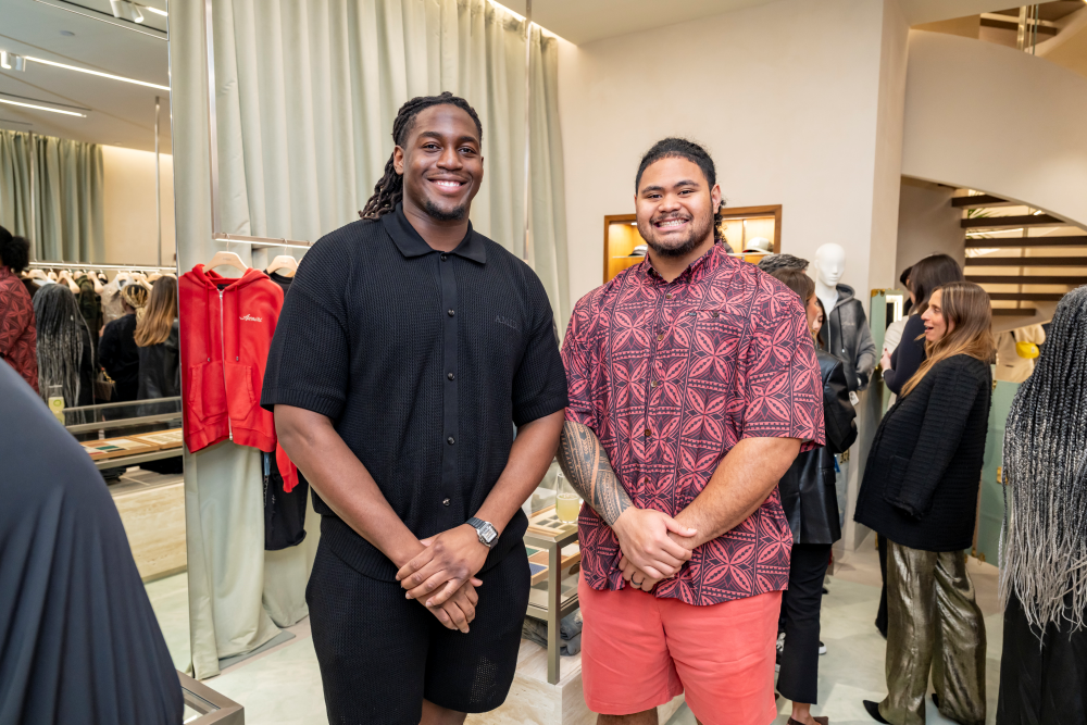 Patrick Paul and Jonah Savaiinaea Patrick Paul and Jonah Savaiinaea