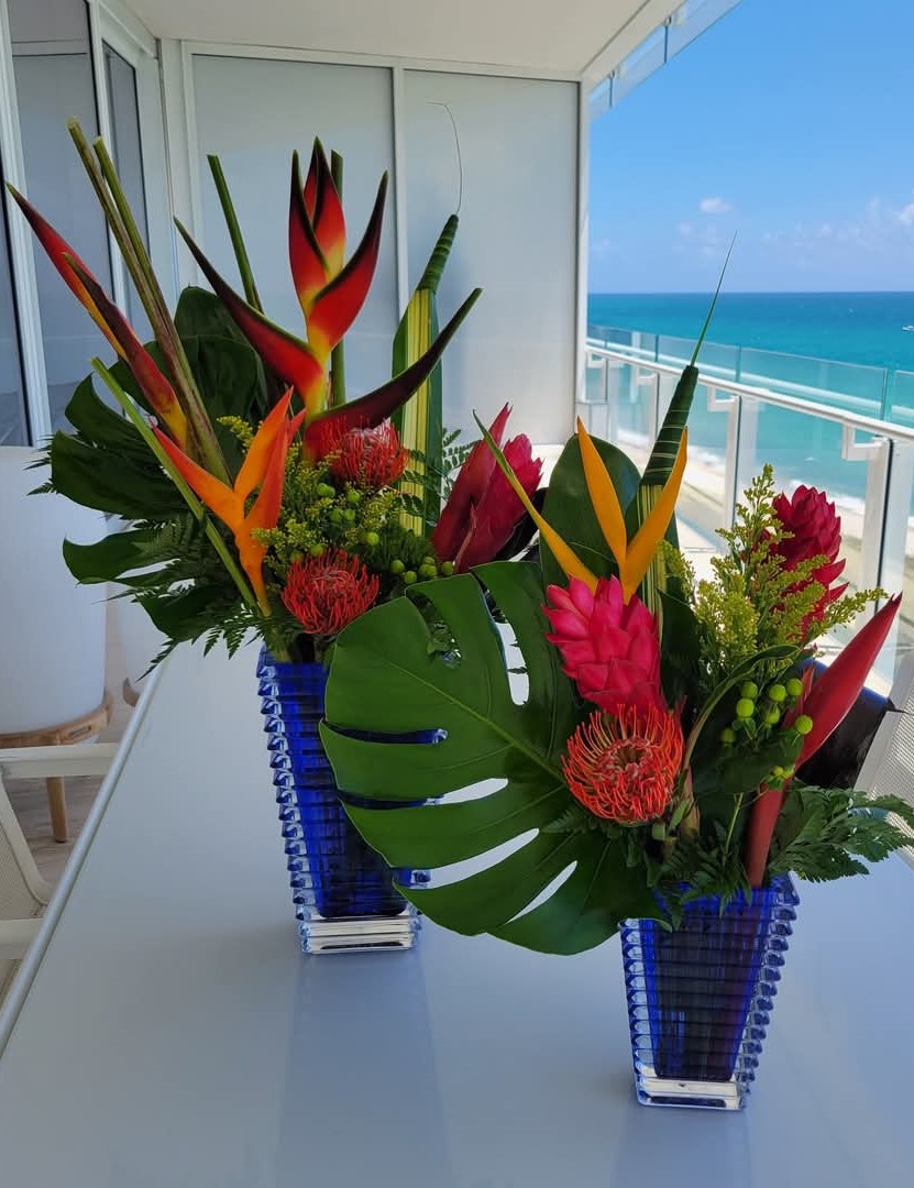 Miami Bloom: Elevate Your Home with Tropical Floral Elegance