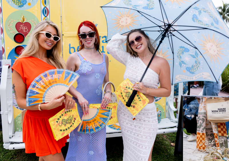 Agua Bendita Brings Summer Energy to Miami Swim Week 2026 with South Beach Activation and the Nader Sisters