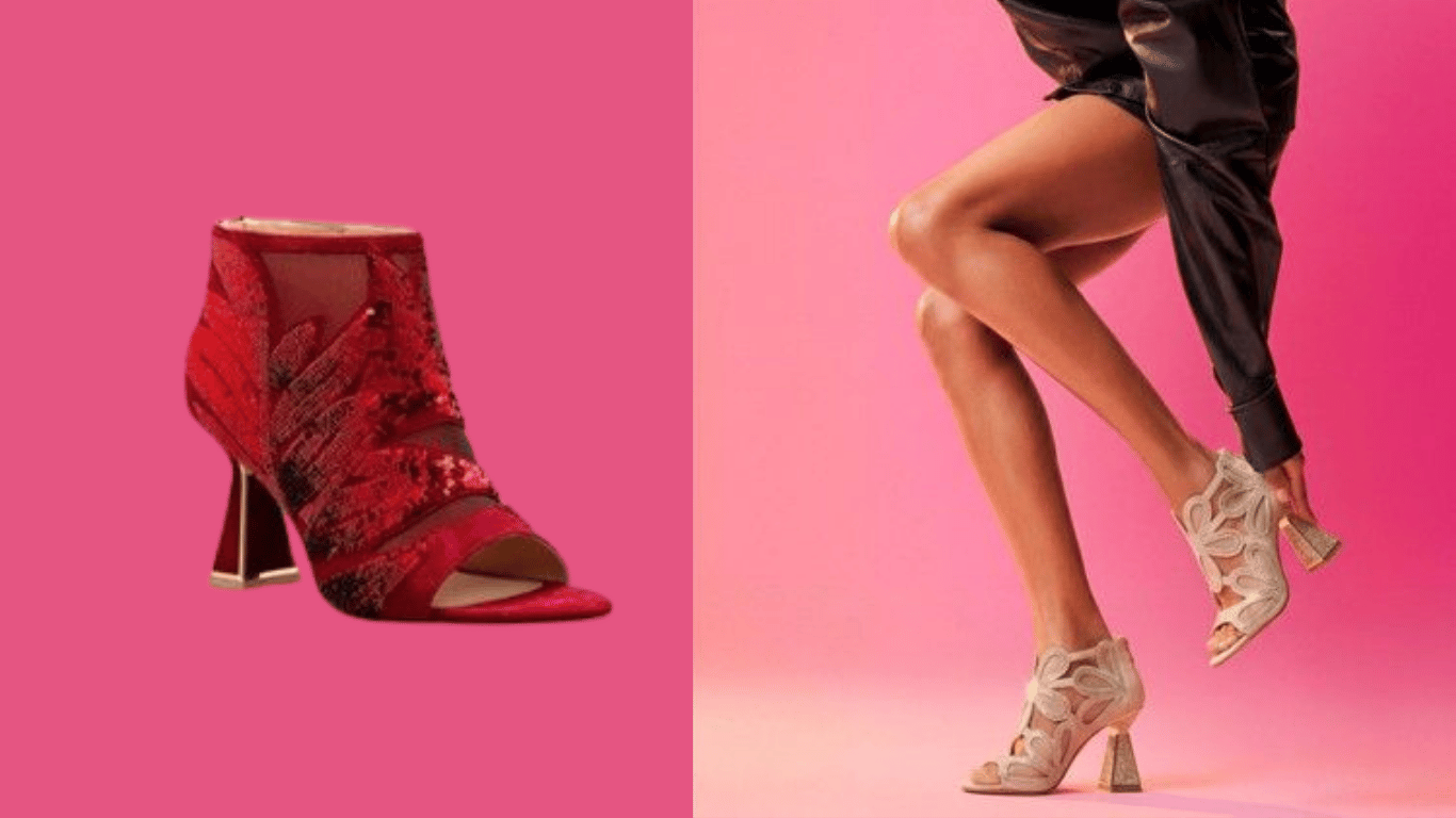 Kat Maconie shoes featuring colorful sculptural heels and statement designs Kat Maconie shoes featuring colorful sculptural heels and statement designs