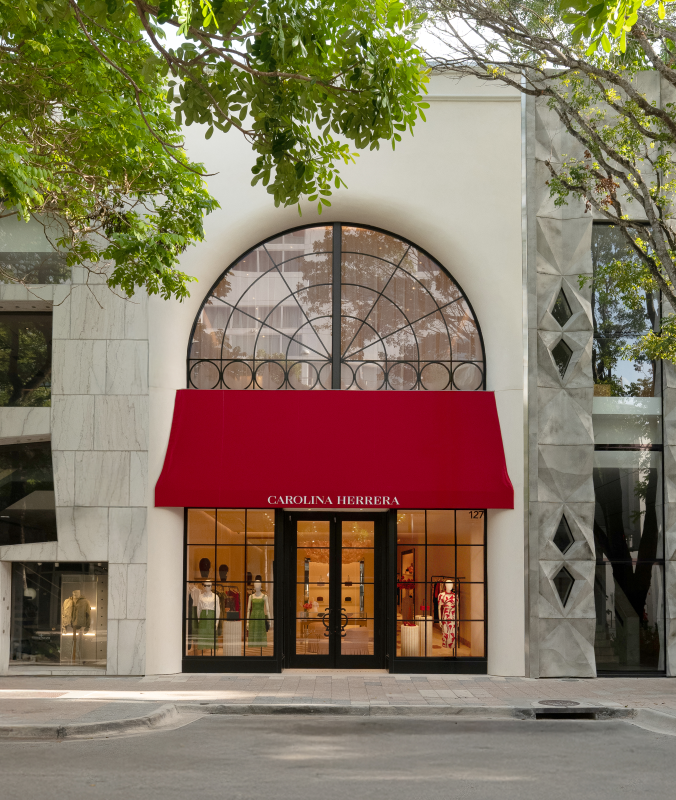 Carolina Herrera Brings a Venezuelan Fashion Legacy to Miami’s Design District Carolina Herrera Brings a Venezuelan Fashion Legacy to Miami’s Design District