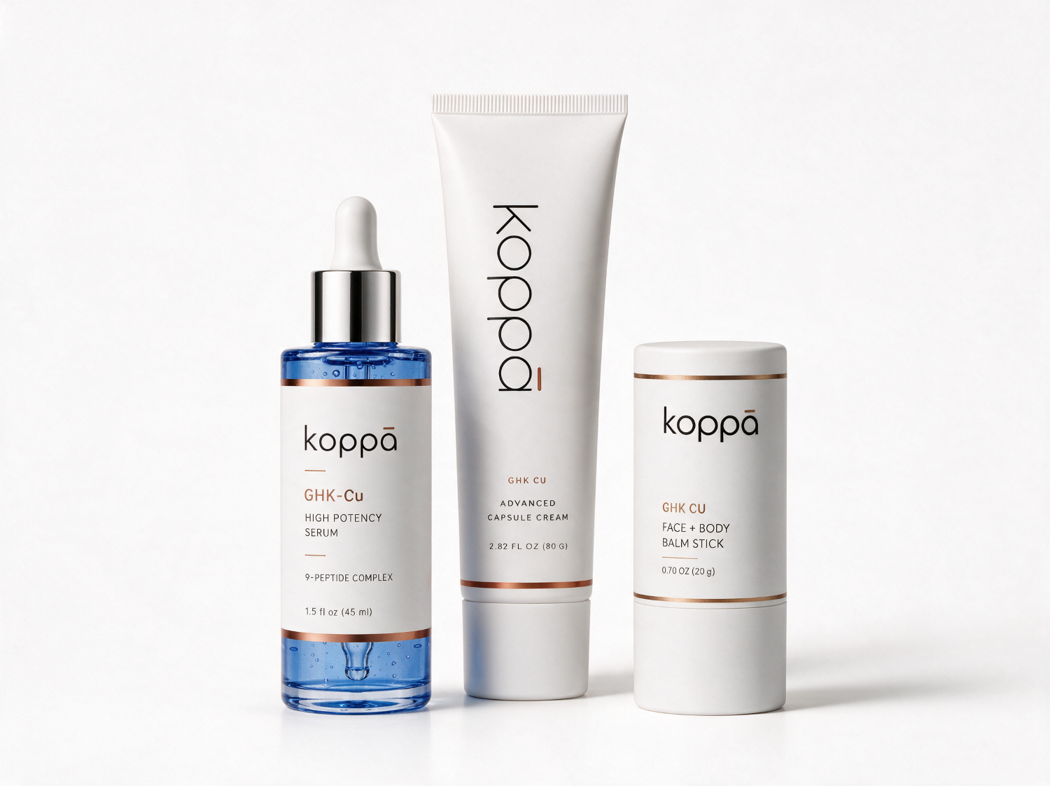 Meet Koppā Beauty: A Simpler Approach to Peptide Skincare Meet Koppā Beauty: A Simpler Approach to Peptide Skincare